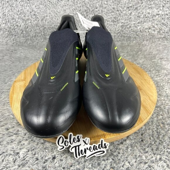 Adidas Copa Pure 3 Elite Laceless Soccer SZ 12 Men Black Lucid Lemon JS0652 main image 5